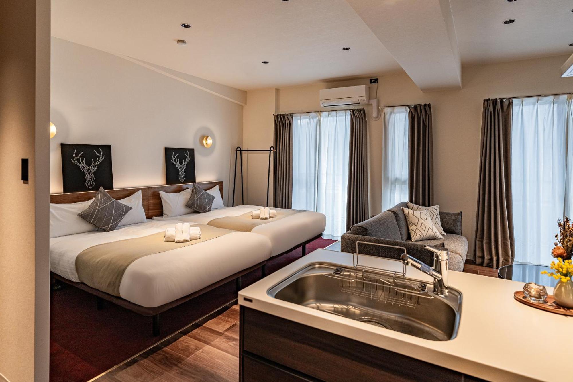 Apartment Hotel 11 Shinsaibashi Amemura Osaka Zewnętrze zdjęcie
