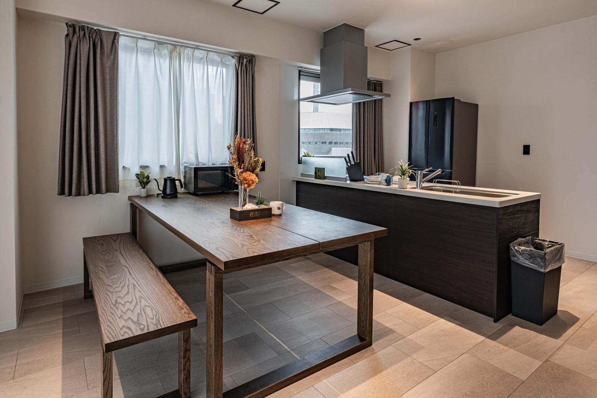 Apartment Hotel 11 Shinsaibashi Amemura Osaka Pokój zdjęcie